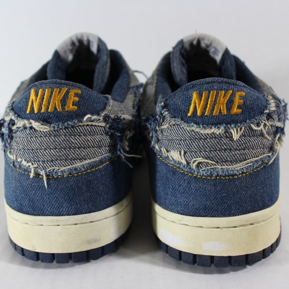 Nike Dunk Low CL Denim 304714 441 Mens 12 S146 - Picture 6 of 8